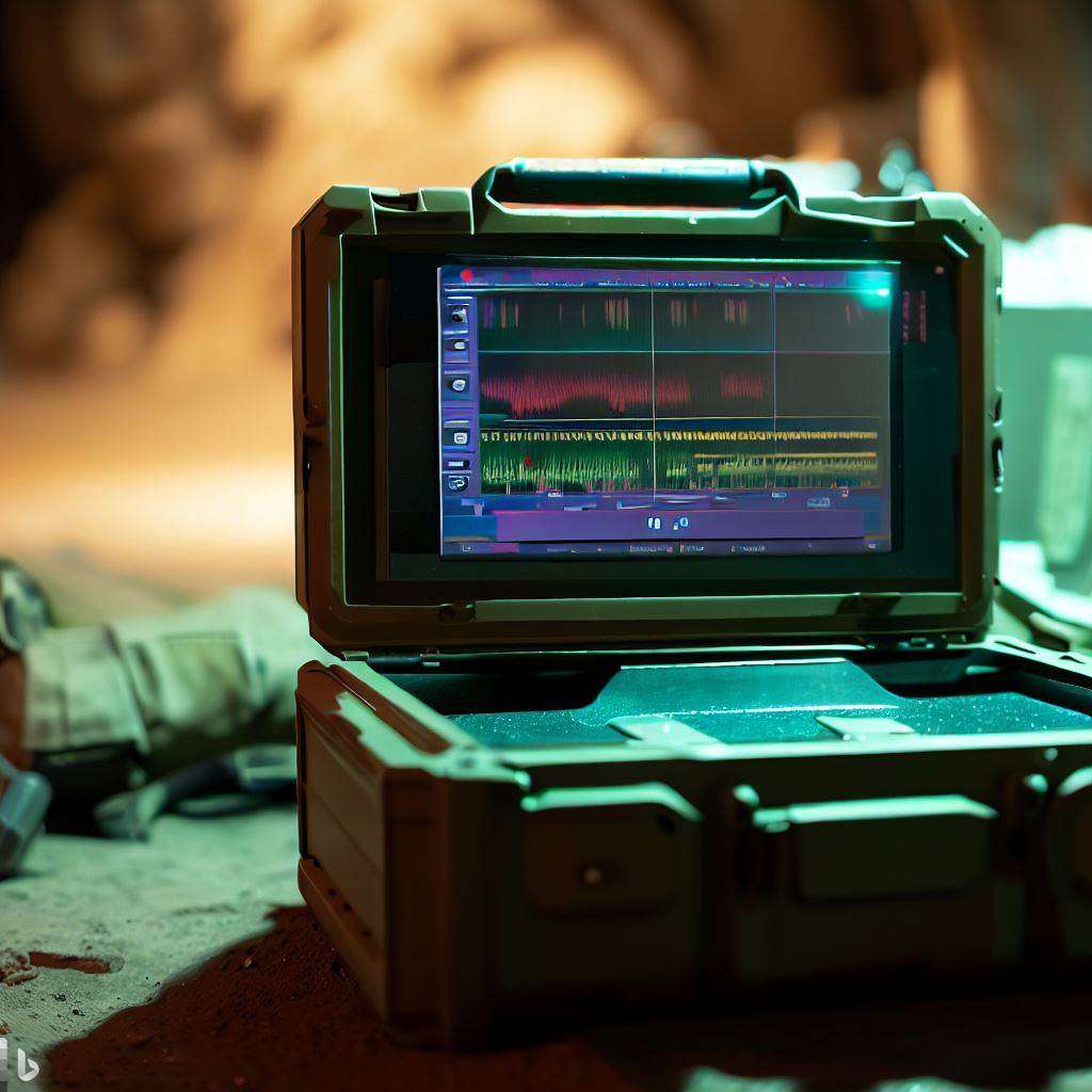 Portable spectroscopy device reference